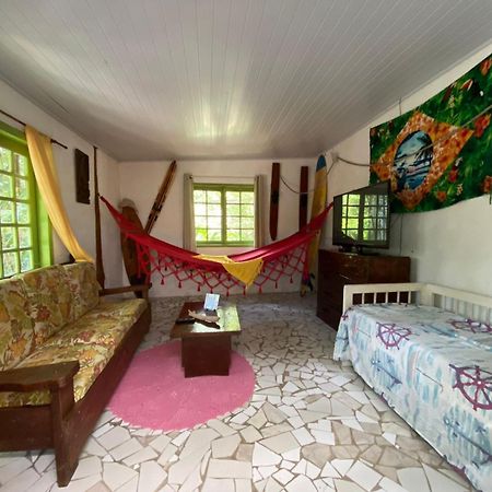 Вилла Casa A Beira Do Rio Jaguareguava Na Mata Atlantica Em Bertioga Sp Экстерьер фото