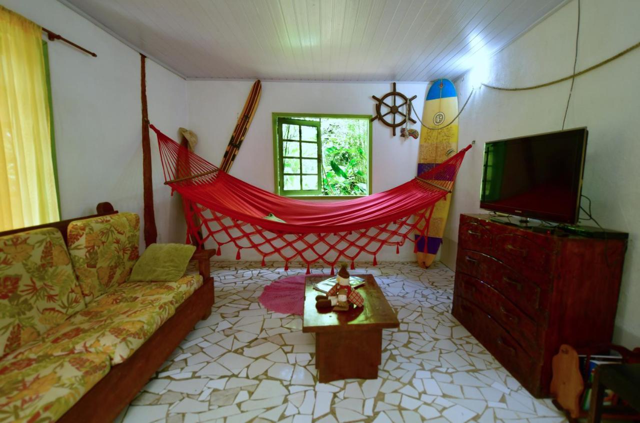 Вилла Casa A Beira Do Rio Jaguareguava Na Mata Atlantica Em Bertioga Sp Экстерьер фото