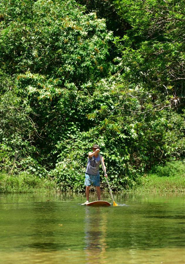 Вилла Casa A Beira Do Rio Jaguareguava Na Mata Atlantica Em Bertioga Sp Экстерьер фото