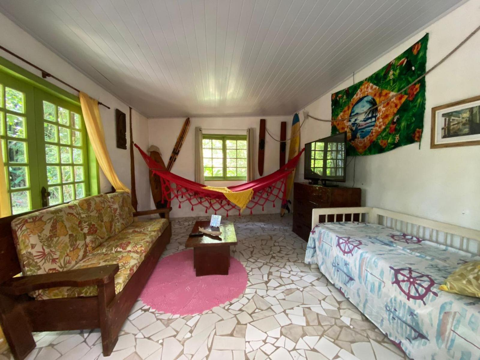 Вилла Casa A Beira Do Rio Jaguareguava Na Mata Atlantica Em Bertioga Sp Экстерьер фото