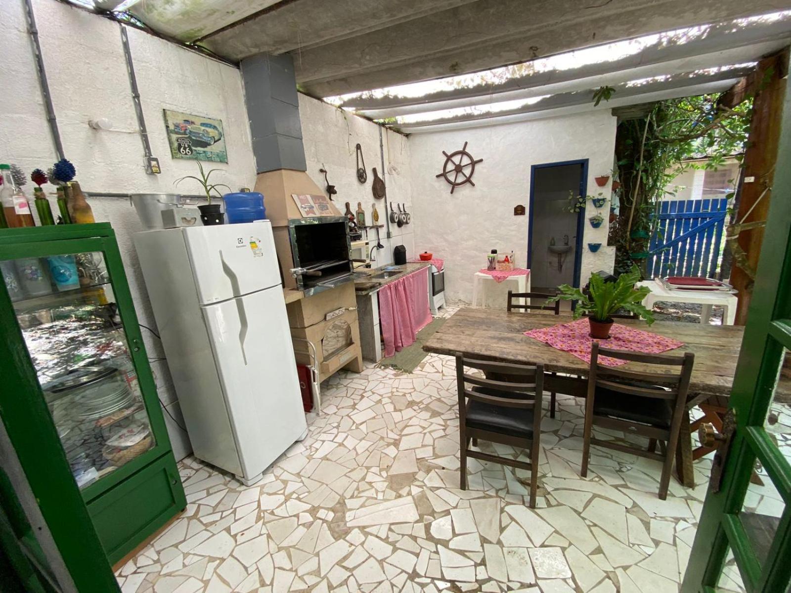 Вилла Casa A Beira Do Rio Jaguareguava Na Mata Atlantica Em Bertioga Sp Экстерьер фото