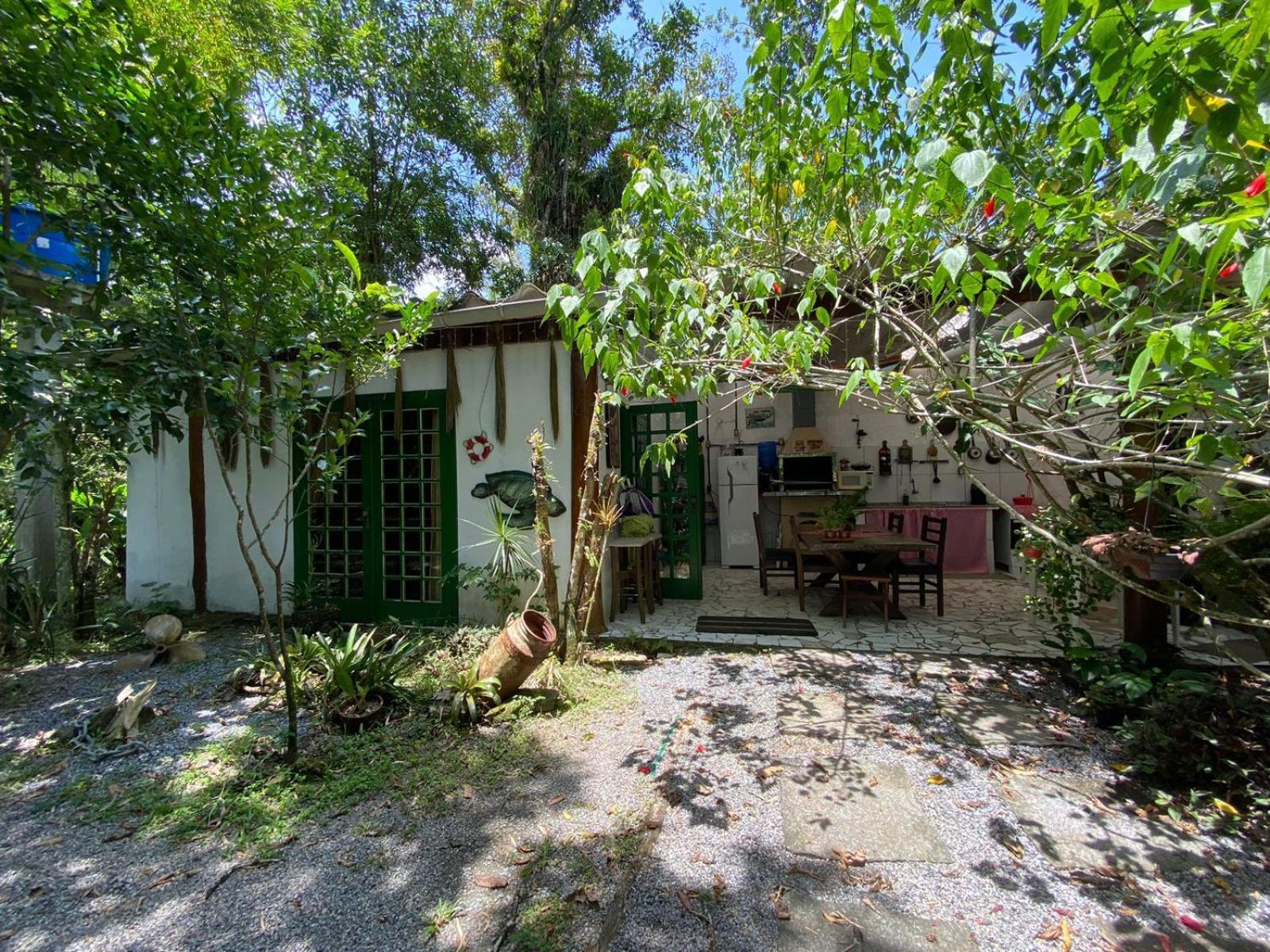 Вилла Casa A Beira Do Rio Jaguareguava Na Mata Atlantica Em Bertioga Sp Экстерьер фото